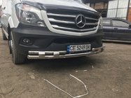 Mercedes Sprinter W906 2006–2018 Shark voorste onderbuis (RVS) 2006-2013 foto 4