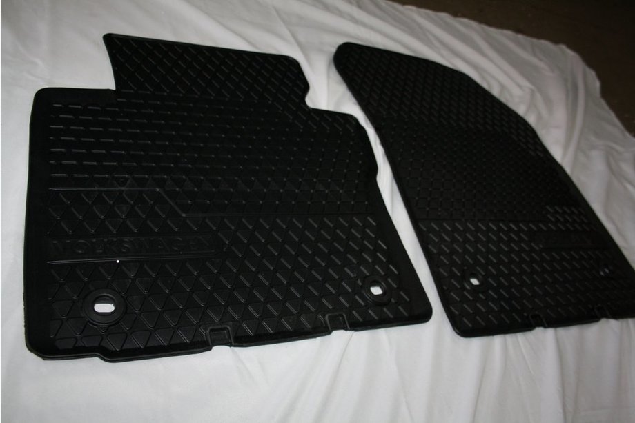 Volkswagen Caddy 2010–2015 Rubberen vloermatten (2 stuks, origineel) Image