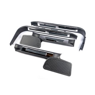 Kunststof instaplijsten met verlichting (zwart) Toyota Land Cruiser 200 2007–2021 foto 1