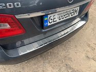 Mercedes E-klasse W212 2009–2016 Achterbumperlijst Carmos (SW, RVS) foto 1