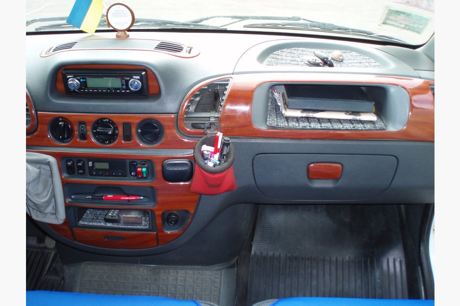 Mercedes Sprinter W901/902/903/904/905 1995–2006 (cdi, 2000-2006) Dashboardpanelen (Vip-Hartman) Blauw Image