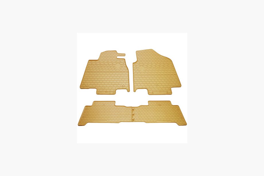Audi Q7 2005–2015 Beige automatten (4 stuks, Stingray Premium) Image