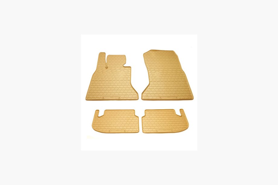BMW 5 Serie F10/F11 2010–2016 Beige automatten (4 stuks, Stingray Premium) Image