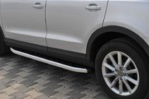 Audi Q3 2011–2019 Fullmond side steps (2 stuks, aluminium) foto 1