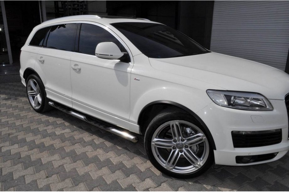 Audi Q5 2008–2017 Sidebars (2 stuks, RVS) Image
