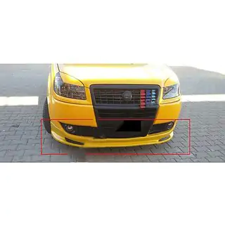 Voorbumper onderlip (spuitklaar) Fiat Doblo I 2005–2010 foto 1