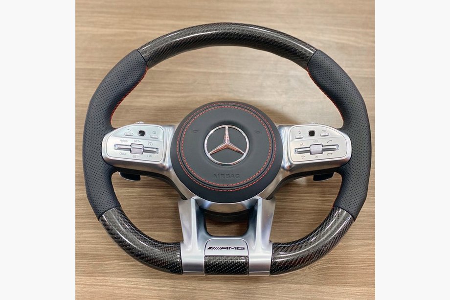 Mercedes G-klasse W463 1990–2018 Stuur compleet (anatomisch, carbon) Image