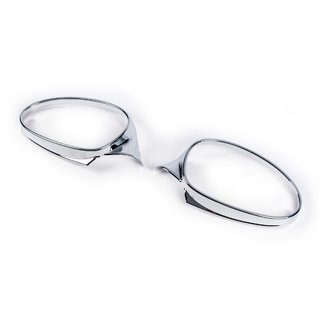 Chroom spiegelkappen 2005-2008 (2 stuks, ABS) BMW 3-serie E90/E91 2005–2011 foto 2