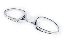 BMW 3-serie E90/E91 2005–2011 Chroom spiegelkappen 2005-2008 (2 stuks, ABS) foto 2