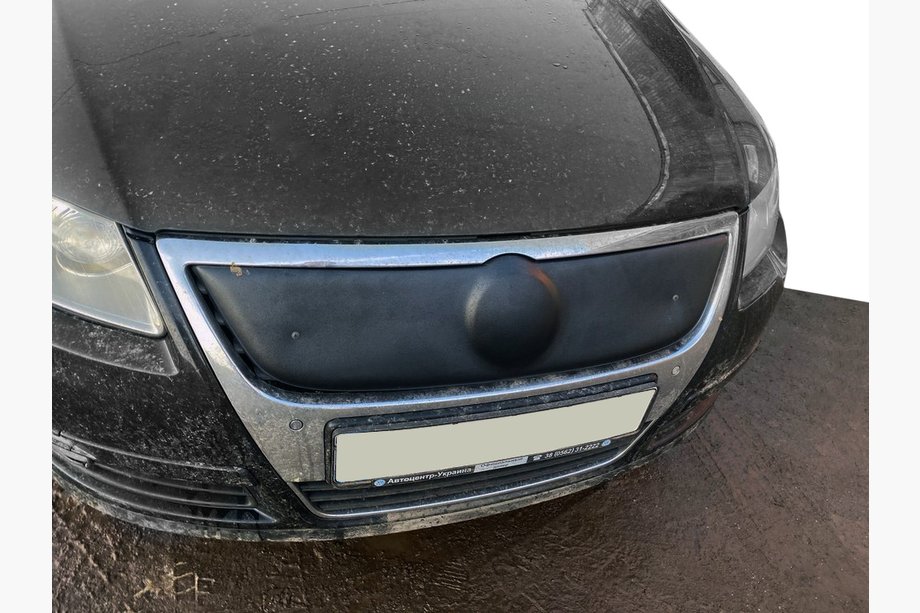 Volkswagen Passat B6 2006–2012 Winterafdekking voor grille (bovenste) Mat Foto 3