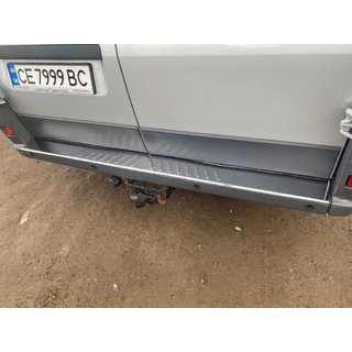 RVS beschermplaat achterbumper Peugeot Boxer 2006–2025 foto 3