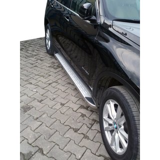 Side steps MsLine Omsa (2 st., aluminium)