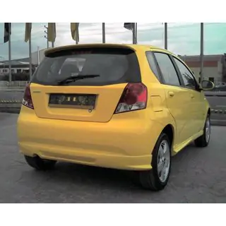 Achterbumper afdekking (spuitklaar) Chevrolet Aveo T200 2002–2008 foto 2