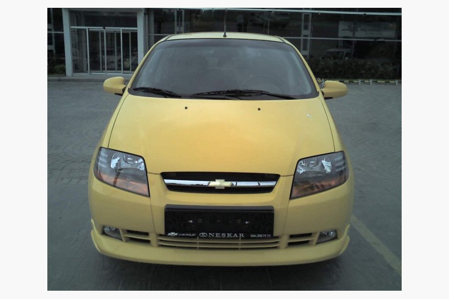 Chevrolet Aveo T200 2002–2008 Voorbumperlip (spuitklaar) Image
