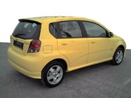 Chevrolet Aveo T200 2002–2008 Zijskirts (spuitklaar) foto 1