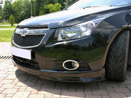 Chevrolet Cruze 2009–2015 Voorbumper lipspoiler HB (Meliset, spuitklaar) foto 1