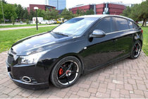 Chevrolet Cruze 2009–2015 Tuning side skirts HB (Meliset, spuitklaar) foto 1
