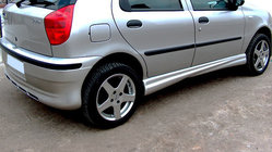Fiat Palio 1996–2011 Zijskirts (spuitklaar) foto 1