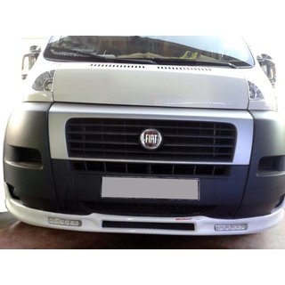 Voorbumper lipspoiler 2006-2013 (smal met LED, spuitklaar) foto 1