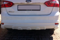 Ford Focus III 2011–2017 Achterbumper diffuser Sedan 2011-2015 (spuitklaar) foto 2