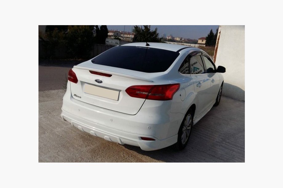 Ford Focus III 2011–2017 Achterbumper diffuser Sedan 2015↗ (te spuiten) Image