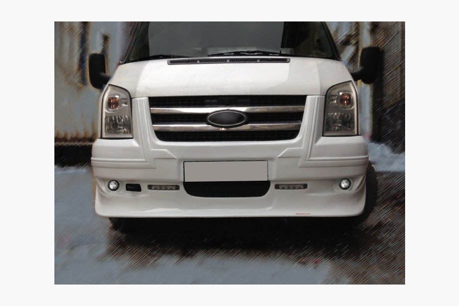 Ford Transit 2000–2014 Voorbumperlip (2006-2014, DRL, met roosters) Image