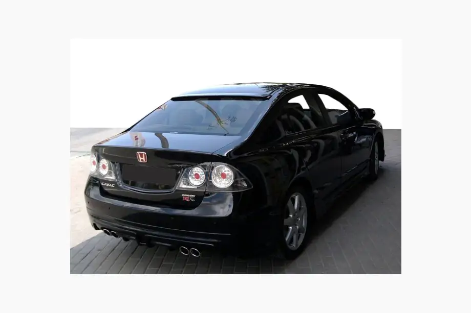 Honda Civic Sedan VIII 2006–2011 Ruitspoiler (spuitklaar) Foto 1