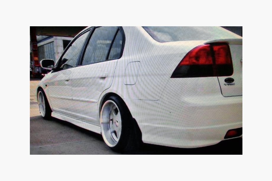 Honda Civic Sedan VII 2001–2006 Zijskirts (spuitklaar) Image