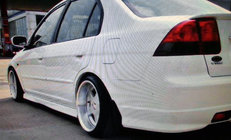Honda Civic Sedan VII 2001–2006 Zijskirts (spuitklaar) foto 1