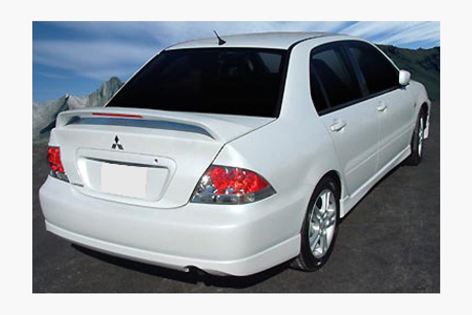 Mitsubishi Lancer 9 2004–2008 Spoiler (spuitklaar) Image
