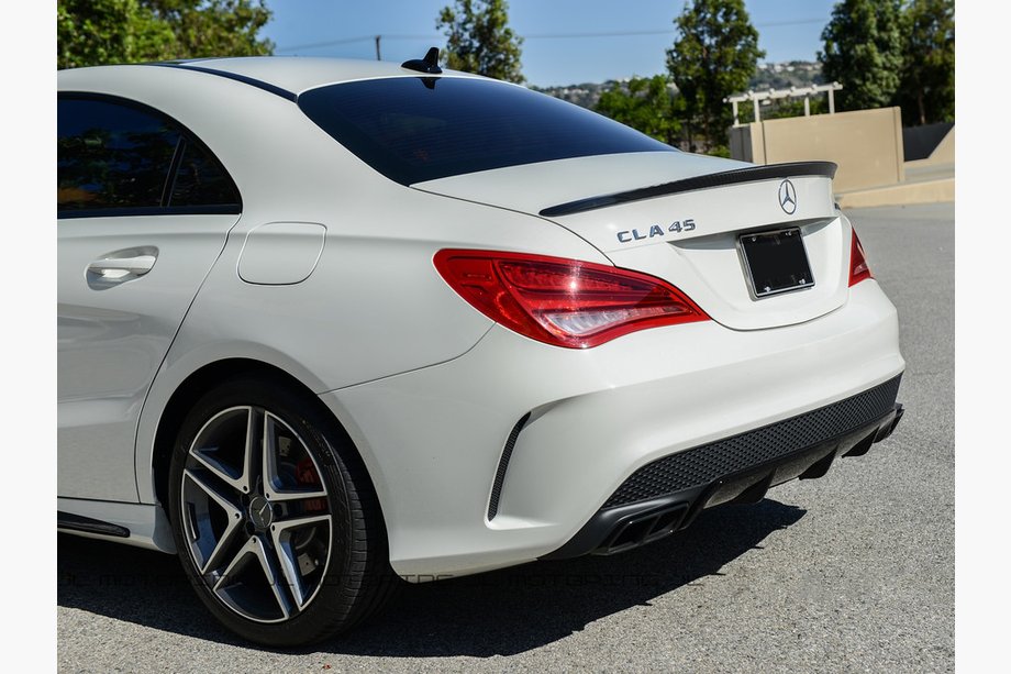 Mercedes CLA C117 2013–2019 Spoiler (Meliset, spuitklaar) Foto 1