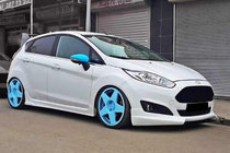 Ford Fiesta 2008–2017 Frontbumper lipspoiler 2013-2017 (spuitklaar) foto 1