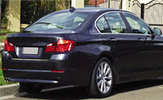 BMW 5 Serie F10/F11 2010–2016 RVS kofferrandlijst (SD) foto 1