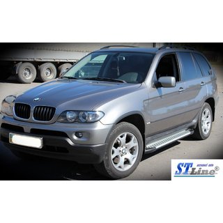 RVS sidebars Special (set van 2) BMW X5 E53 1999–2006 foto 3
