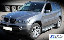 BMW X5 E53 1999–2006 Zijtreden King (set 2 stuks, aluminium) foto 3