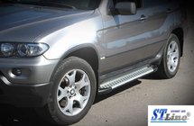 BMW X5 E53 1999–2006 Zijtreden King (set 2 stuks, aluminium) foto 2