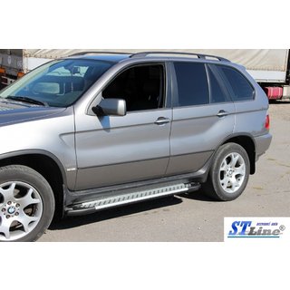RVS sidebars Special (set van 2) BMW X5 E53 1999–2006 foto 4