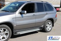 BMW X5 E53 1999–2006 Zijtreden King (set 2 stuks, aluminium) foto 4