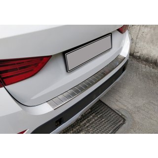 OmsaLine RVS achterbumperbeschermer BMW X1 E84 2009–2015 foto 3