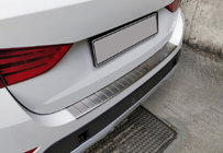 BMW X1 E84 2009–2015 OmsaLine RVS achterbumperbeschermer foto 3