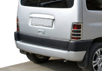 Peugeot Partner 1996–2008 RVS sierlijsten voor remlichten (2 stuks) OmsaLine - Italiaans roestvrij staal foto 4