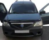Dacia Logan I 2005–2008 Motorkapdeflector (EuroCap) foto 2