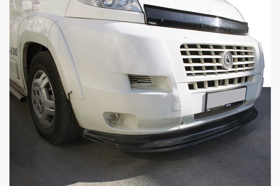 Fiat Ducato 2006–2025 Voorbumperlip 2006-2013 (LIP, zwart) Image