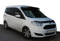 Ford Courier 2014–2023 Voorruitvizier (zwart hoogglans, 5 mm) foto 1