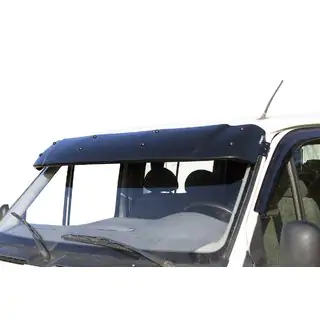 Voorruitvizier (zwart hoogglans, 5 mm) Ford Transit 1991–2000 foto 1