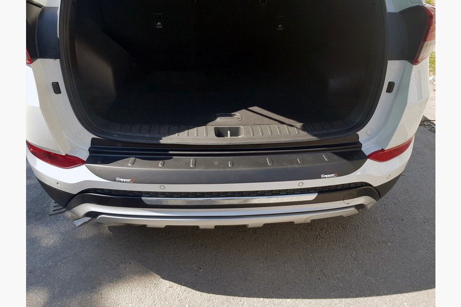 Hyundai Tucson TL 2016–2021 Achterbumper diffuser EuroCap 2016-2018 (ABS) Image
