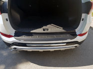 Hyundai Tucson TL 2016–2021 Achterbumper diffuser EuroCap 2016-2018 (ABS) foto 1