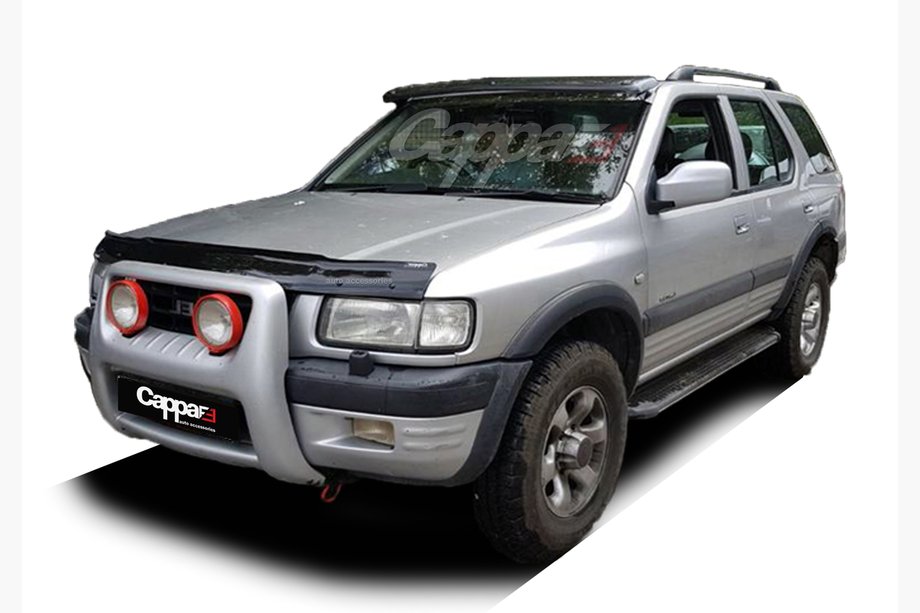 Opel Frontera 1991–1998 Zonnekap voor voorruit (hoogglans zwart, 5 mm) Image