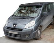 Fiat Scudo 2007–2015 Voorruitvizier (zwart hoogglans, 5 mm) foto 1
