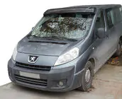 Citroen Jumpy 2007–2017 Voorruitvizier (zwart hoogglans, 5 mm) foto 5